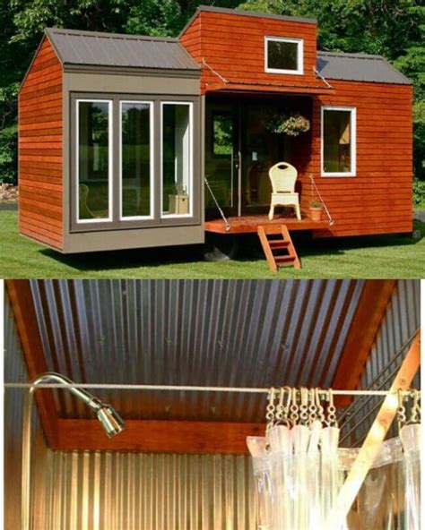 pictures of tiny houses with metal siding|metal tiny houses.